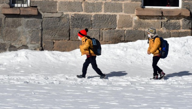 Kastamonu'nun 3 ilçesinde eğitime kar engeli